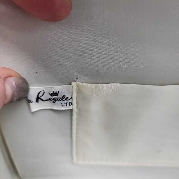 La Regale Glitter Beaded Shell Evening Shoulder Bag Magnetic Snap 9.5" X 5.5" - Picture 5 of 5